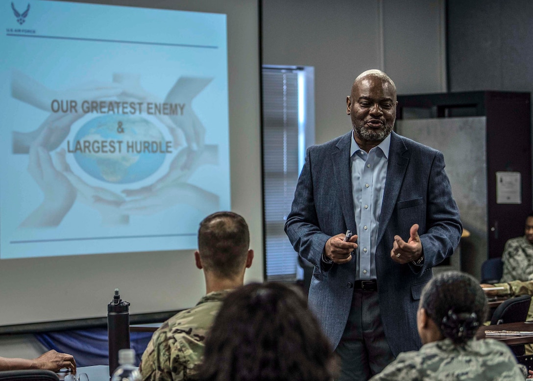 AFRC diversity chief speaks at 315 AW