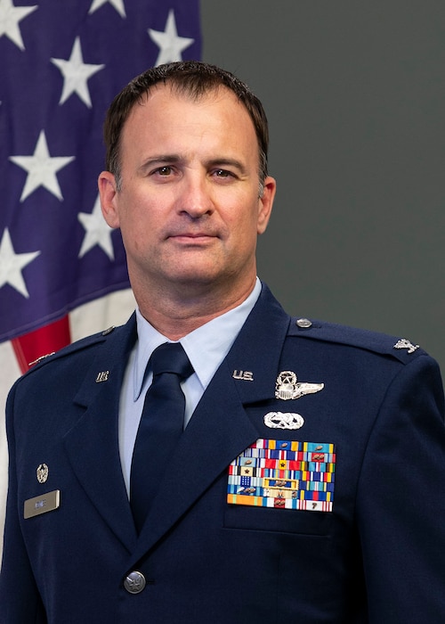 Col Matthew E. Jones Bio Photo.