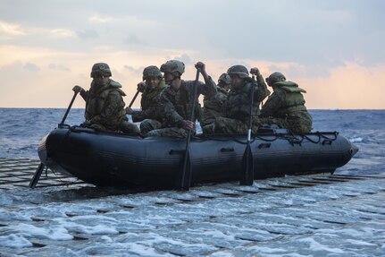 Germantown, part of the America Expeditionary Strike Group, 31st MEU team