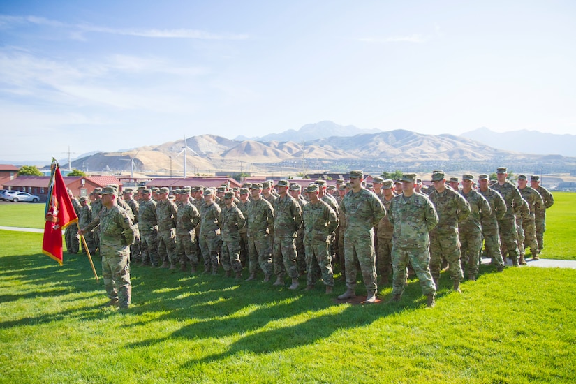 Change of command/responsibility ceremony for the 65th Field Artillery Brigade