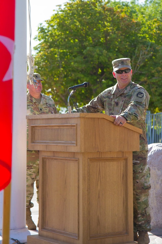 Change of command/responsibility ceremony for the 65th Field Artillery Brigade