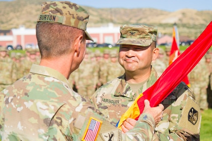 Change of command/responsibility ceremony for the 65th Field Artillery Brigade