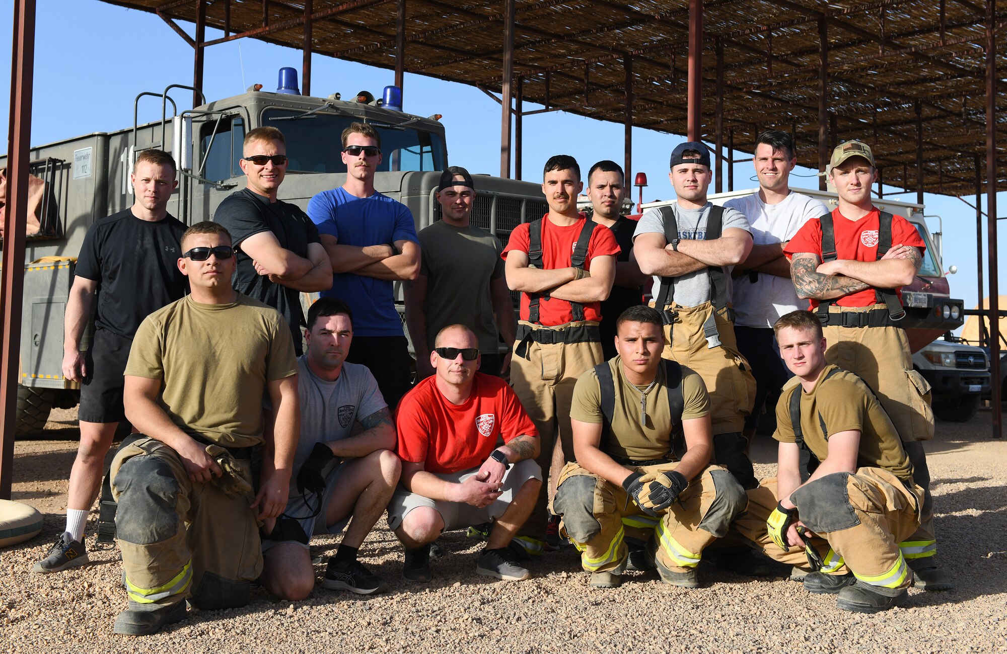 Group photo of Airmen.