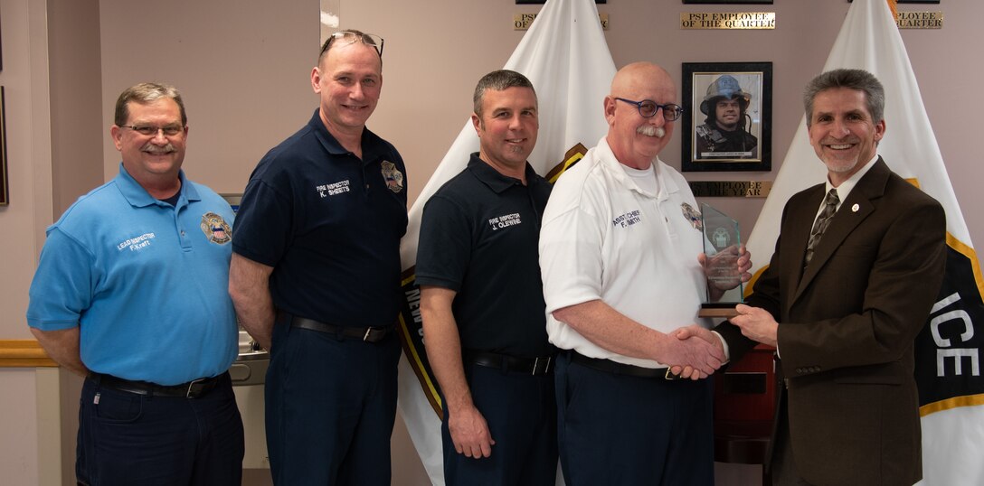 DLA Installation Management Susquehanna emergency personnel, first responders receive recognition for outstanding accomplishments