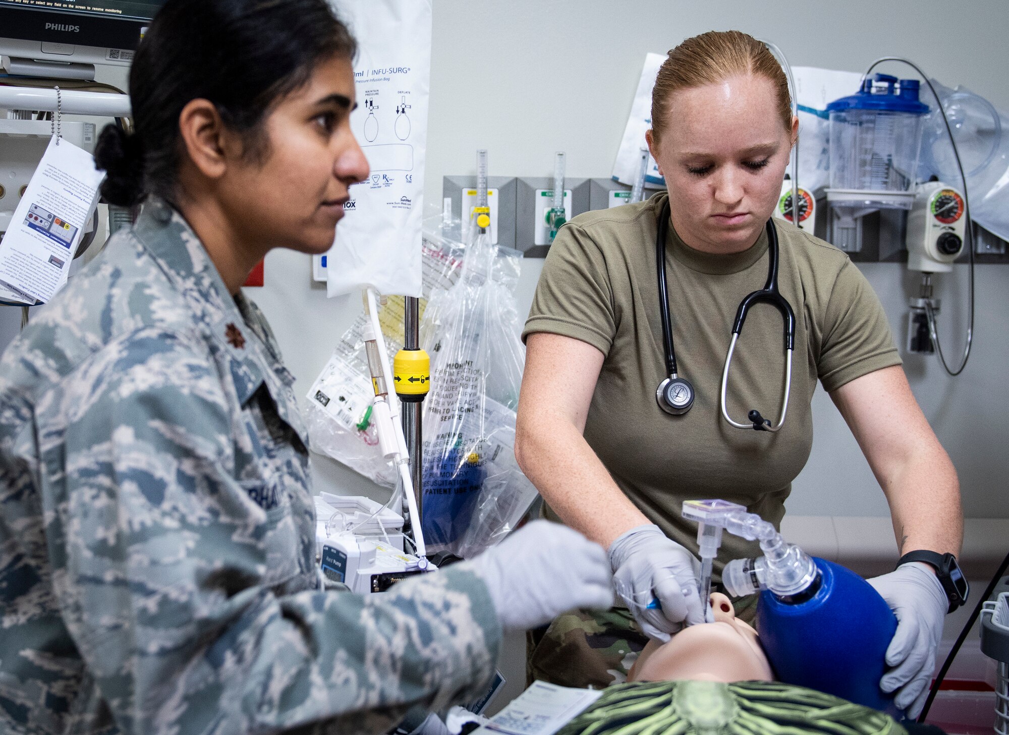 Medics support Ranger exercise