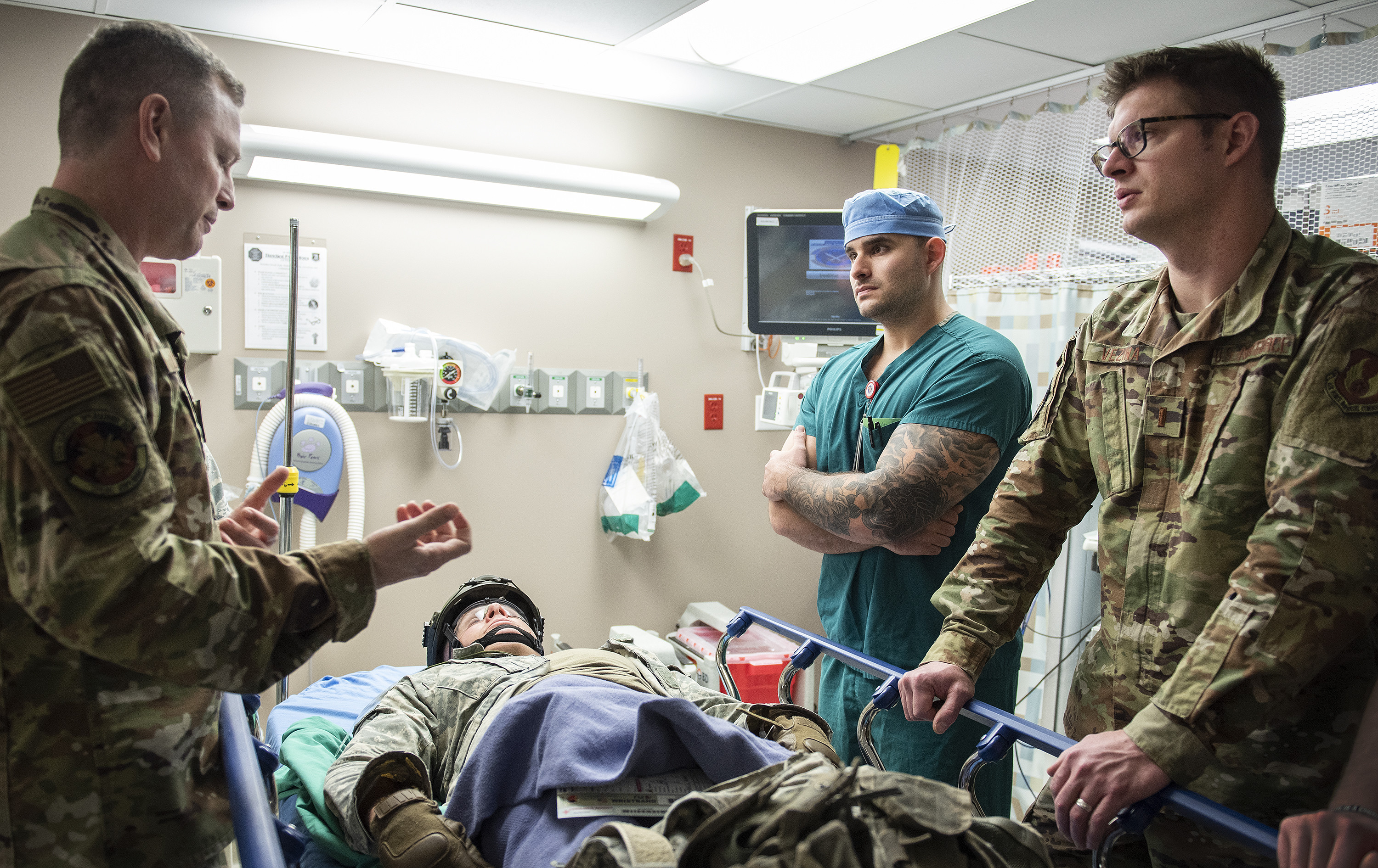 Medics support Ranger exercise