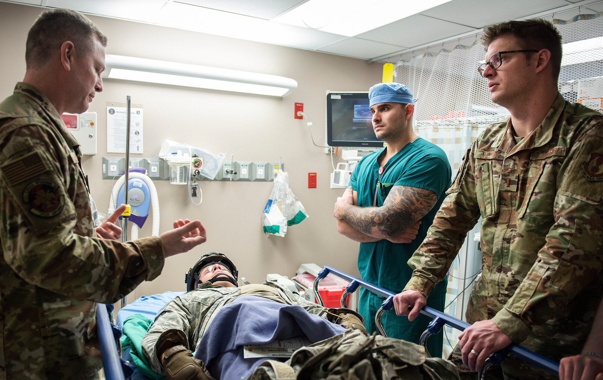 Medics support Ranger exercise