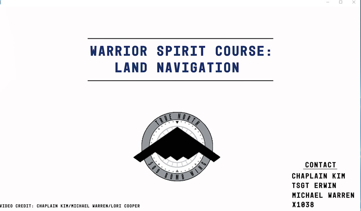 Warrior Spirit Course: Land Navigation
