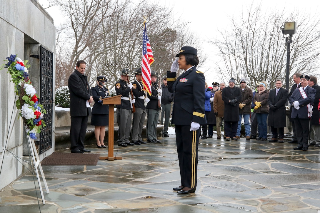 Army Reserve, community honor William Henry Harrison