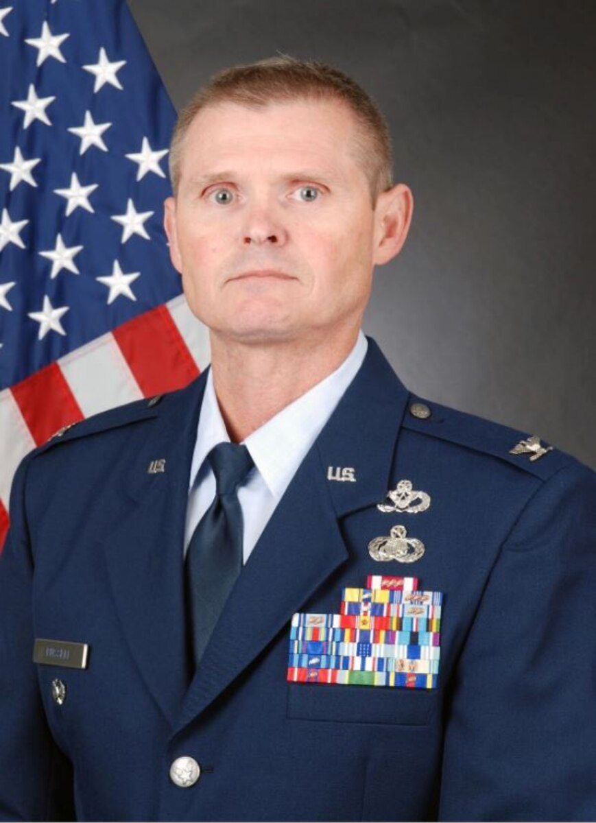 Official biography photo for Col. Gregg Russell.
