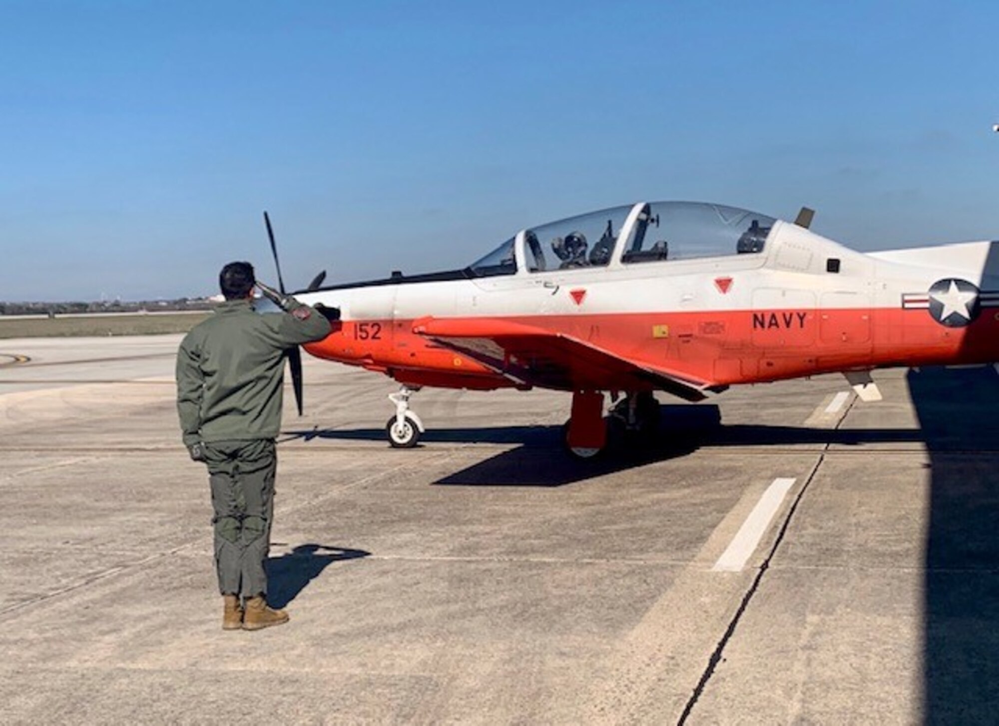 Pilot Training Next third iteration marked a milestone for their third iteration as two students fly their first solos here Feb. 14, 2020.