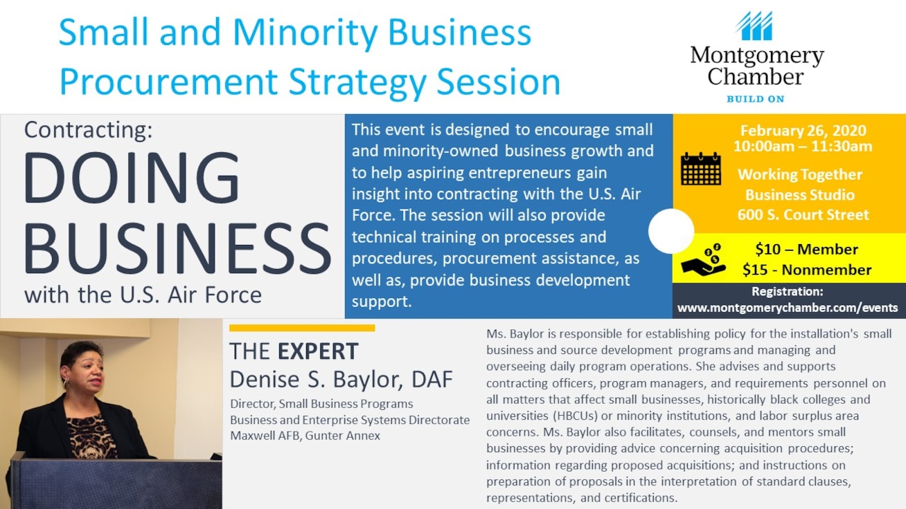 Small and Minority Business Strategy