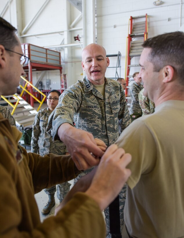 Nurses, pharmacy technicians and flight doctors were among the squadron members who participated in the National Disaster Medical System training exercise.