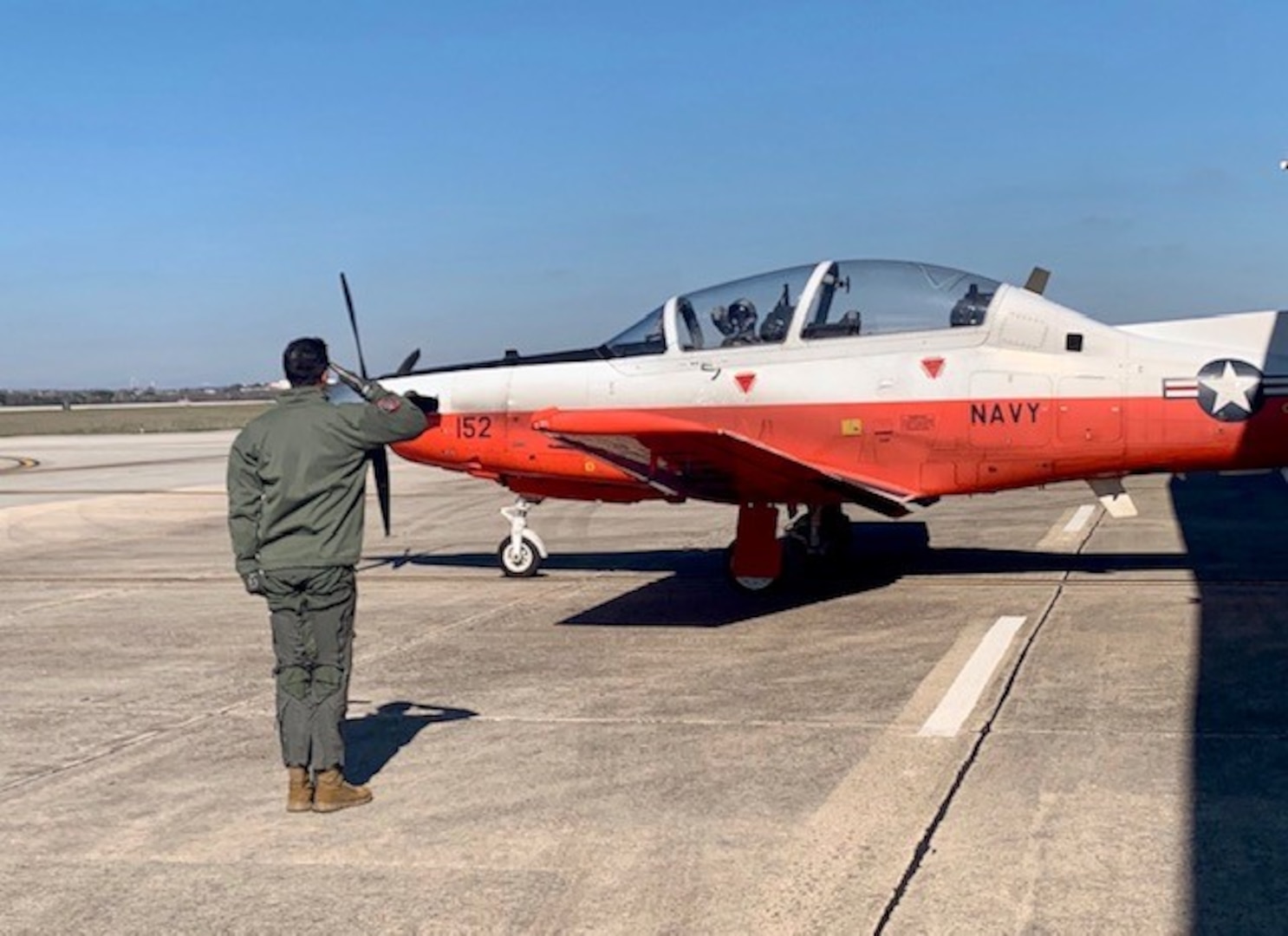 Pilot Training Next third iteration marked a milestone for their third iteration as two students fly their first solos here Feb. 14, 2020.