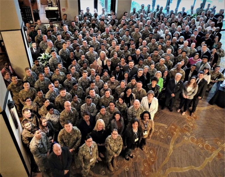 Approximately 300 military and civilian financial managers from Air Force installations around the world participated in AFIMSC's third annual Air Force Financial Operations conference Feb. 11-13 in San Antonio.