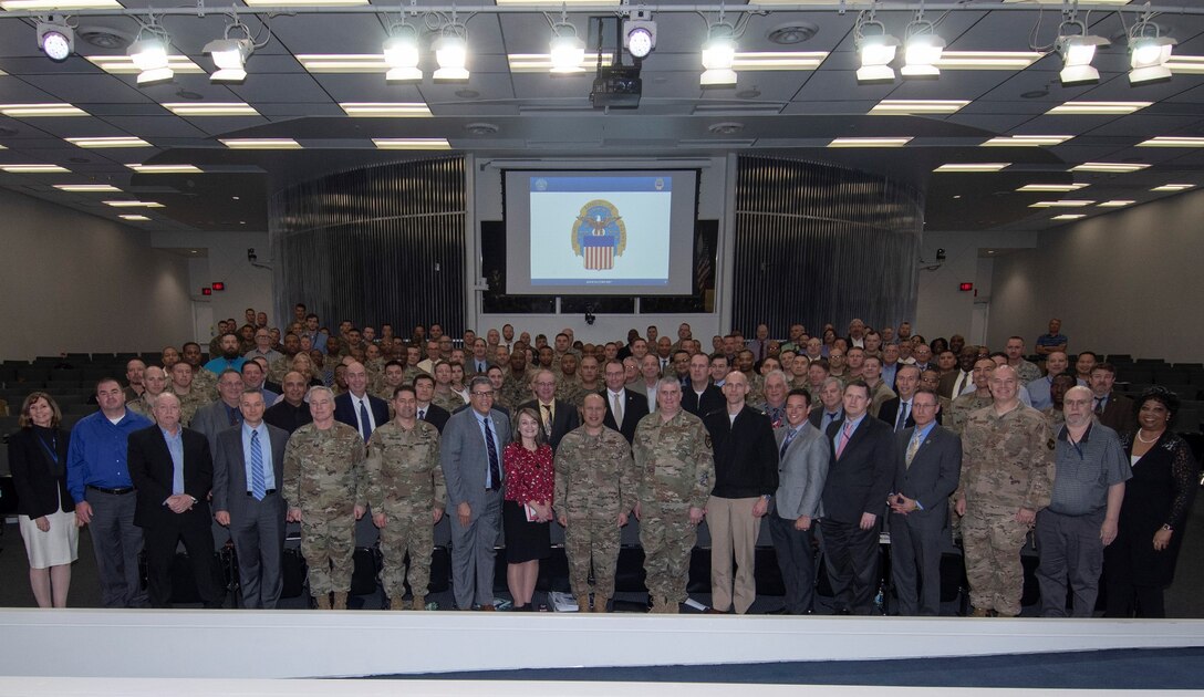 photo of 180 representatives from the military petroleum community