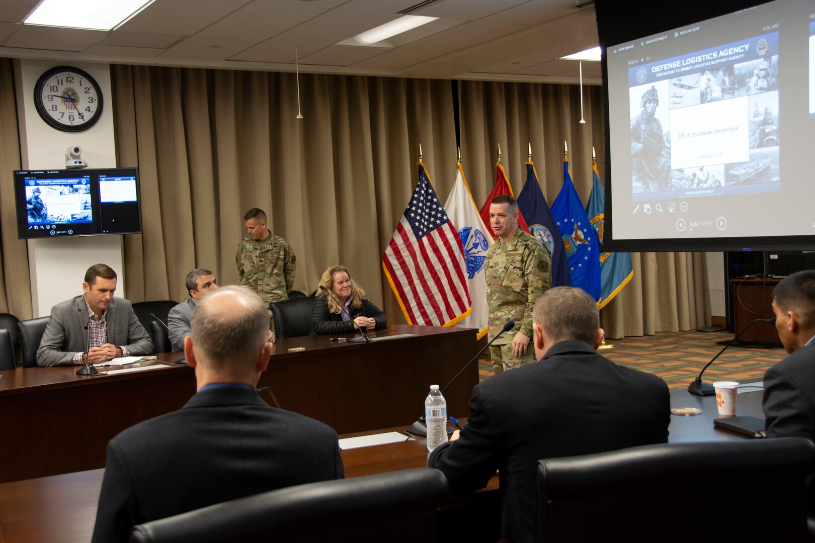 Eisenhower School students visit DLA Aviation, learn how agency supports depot material availability