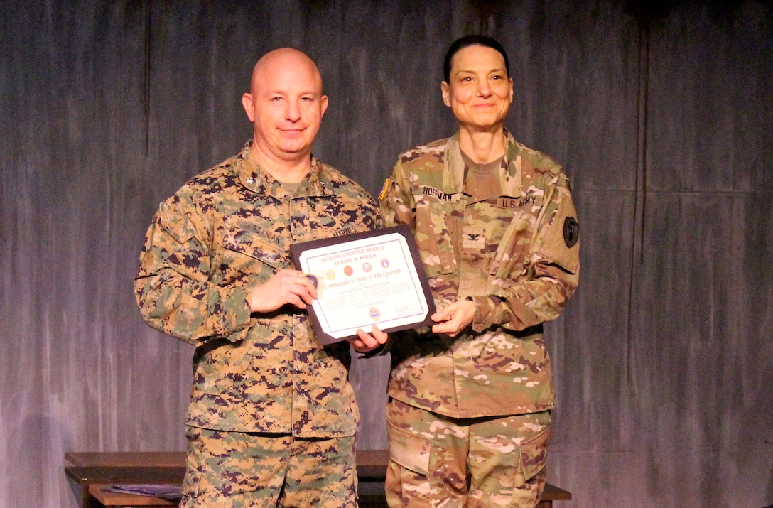 Distribution LNO is a DLA Europe & Africa “Hero of the Quarter”