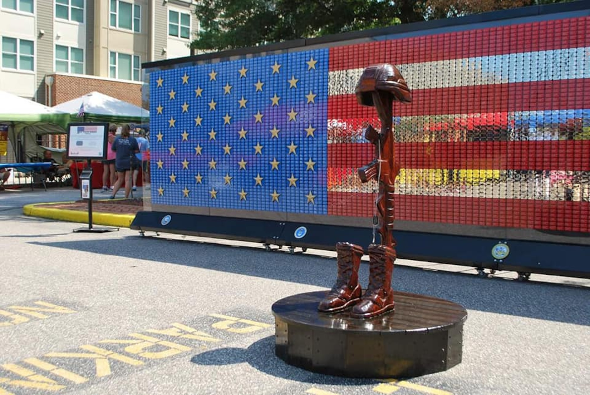 Photo of The Veterans and Athletes United Fallen Heroes Memorial