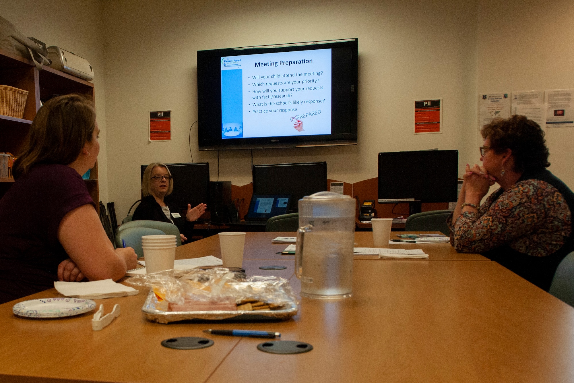 Photo of a briefing
