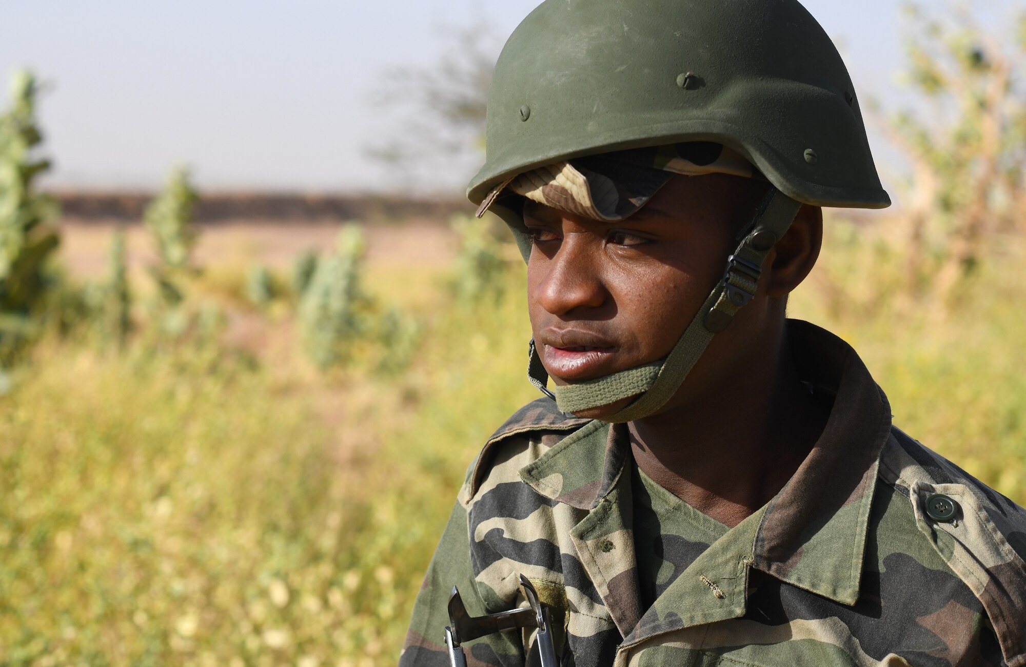Photo of Niger Armed Forces personnel participating in a small unit tactics and operations course.