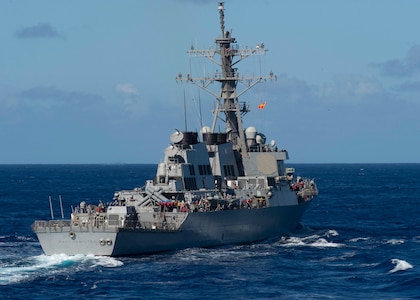 USS Paul Hamilton Visits Singapore