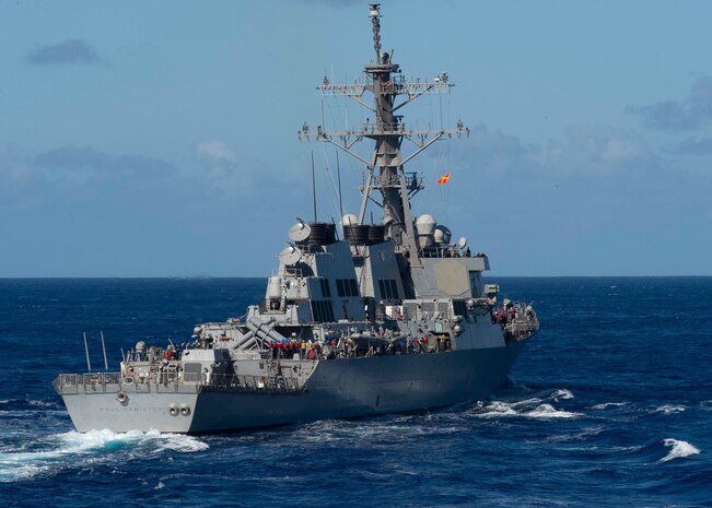 USS Paul Hamilton Visits Singapore
