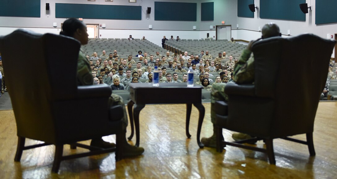 JBA members attend "A Conversation CMSAF Wright"