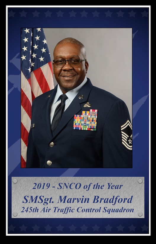 Photo graphic of the 2019 South Carolina Air National Guard's Airmen of the Year