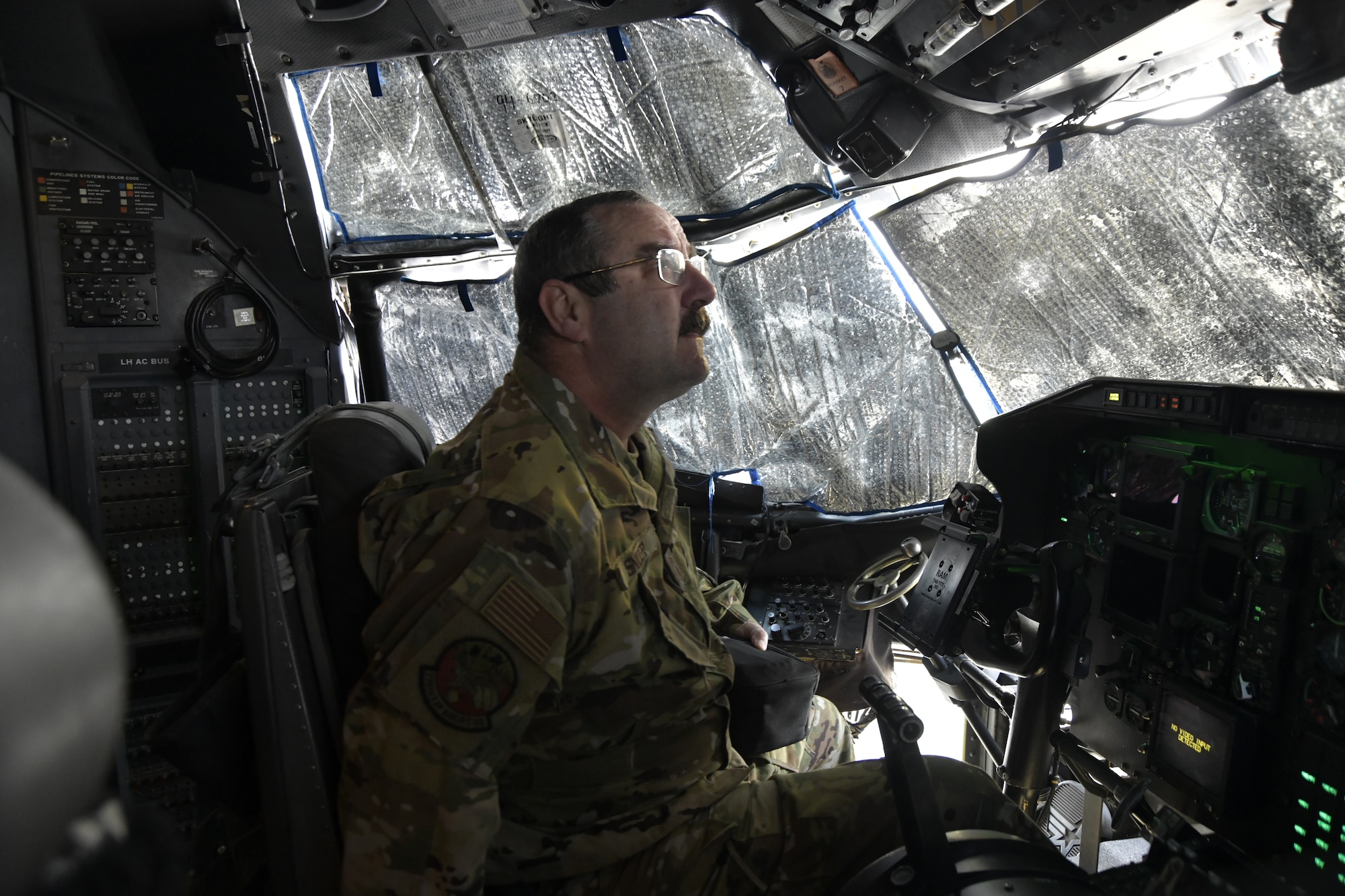 a picture of Airmen and Aircraft