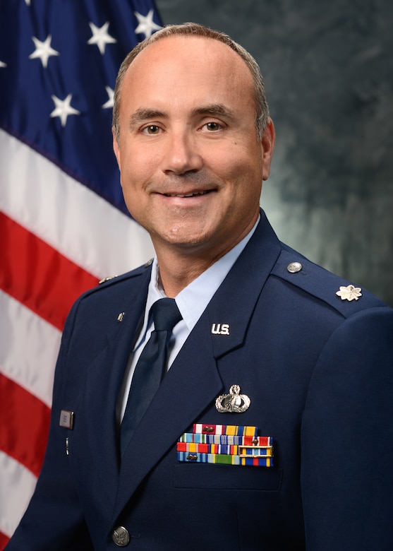 Lt.Col. Bryan Best, 50th Mission Support group deputy commander