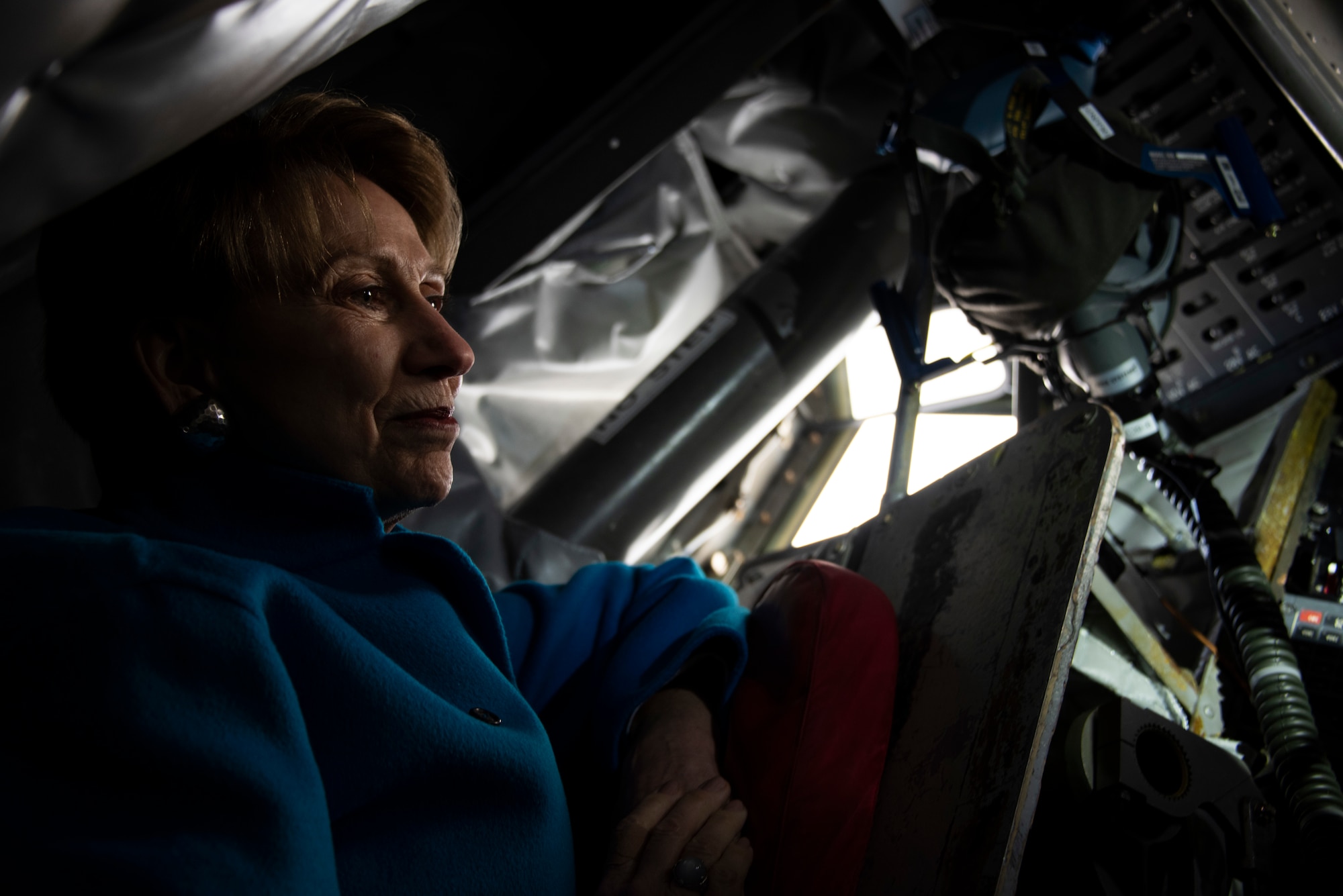 Secretary of the Air Force Barbara Barrett visited various U.S. facilities and met with Airmen assigned to the 39th Air Base Wing Feb. 15.