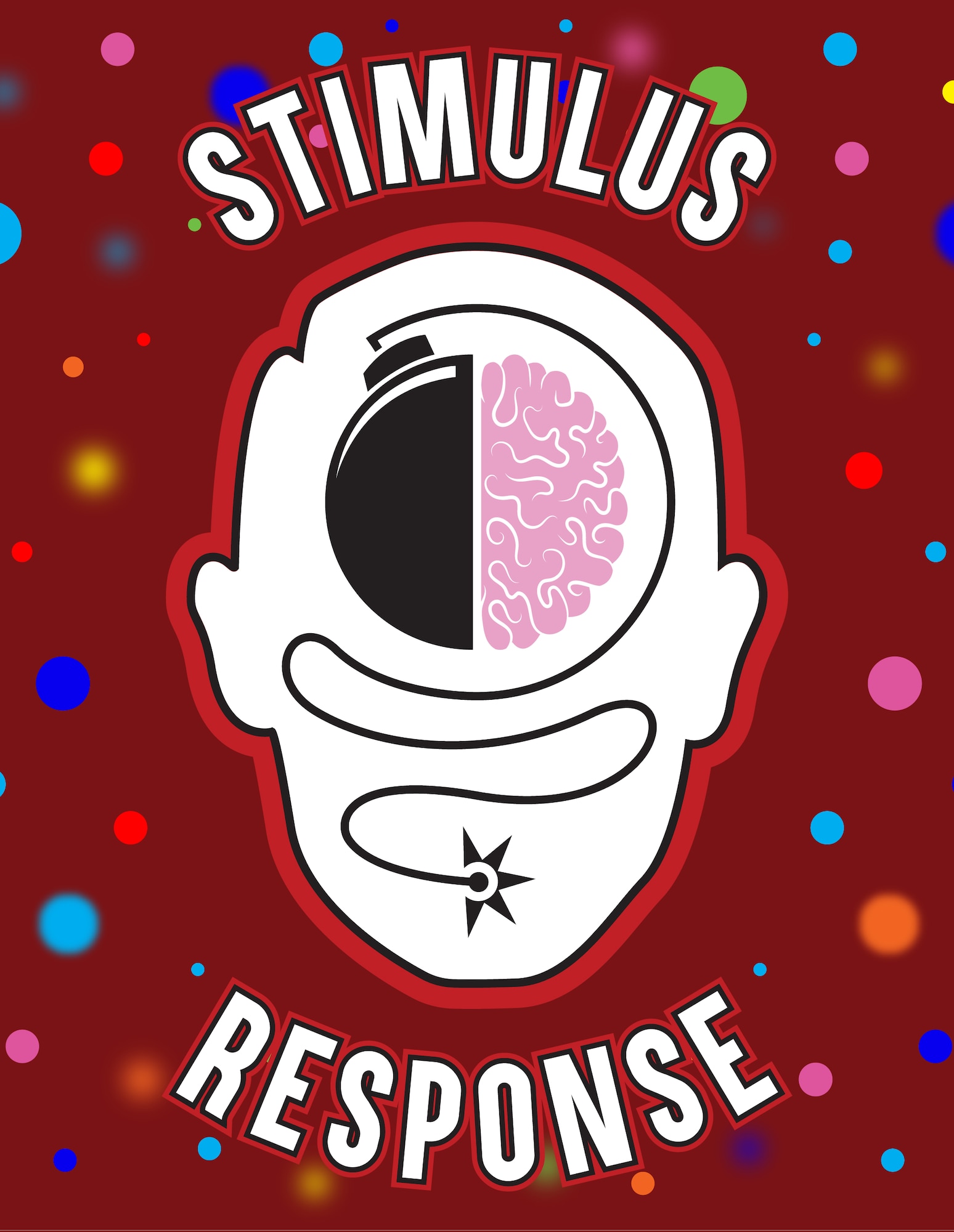 Mindfulness allows people to utilize the space between stimulus and response to better react to triggering situations. (U.S. Air Force graphic by Staff Sgt. Devin Boyer)