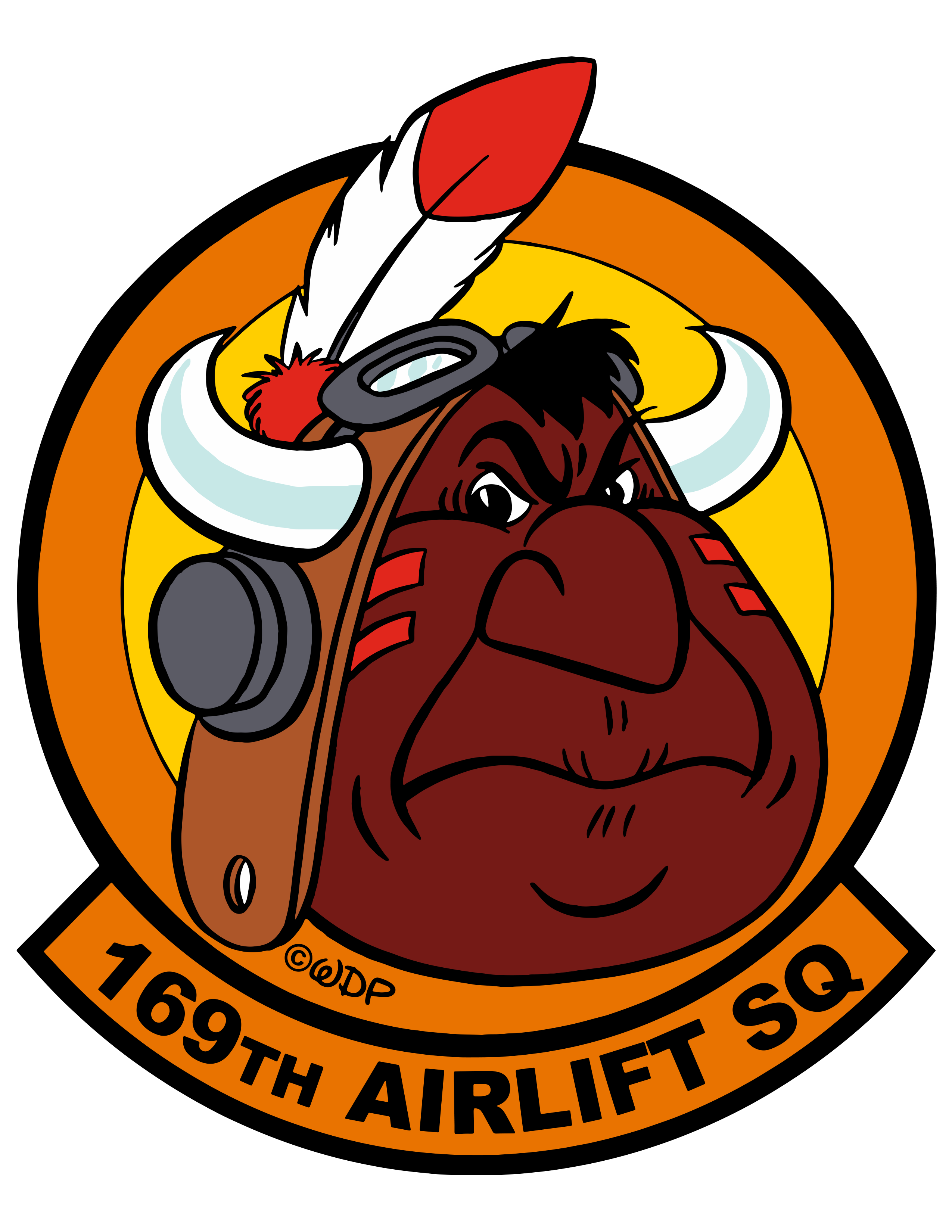 169th Airlift Squadron emblem