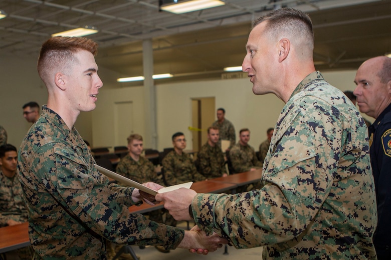 SES Bn. Marines graduate pre-service training