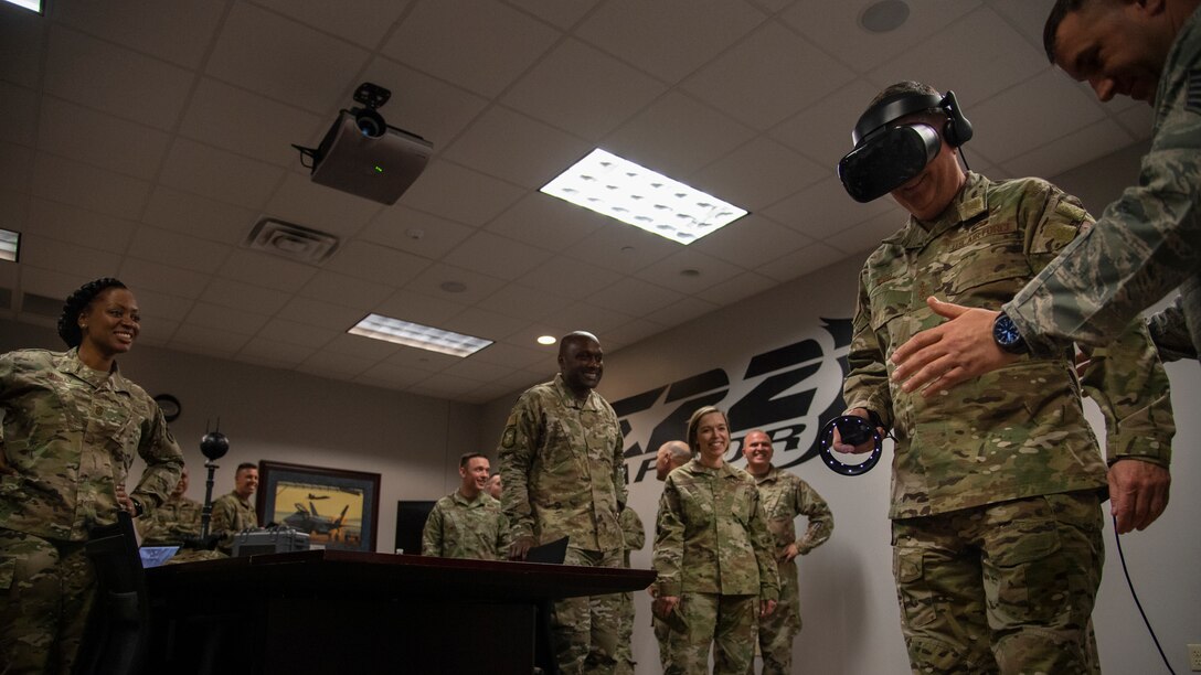 AETC Command Team visits Sheppard AFB