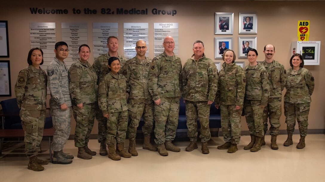 AETC Command Team visits Sheppard AFB