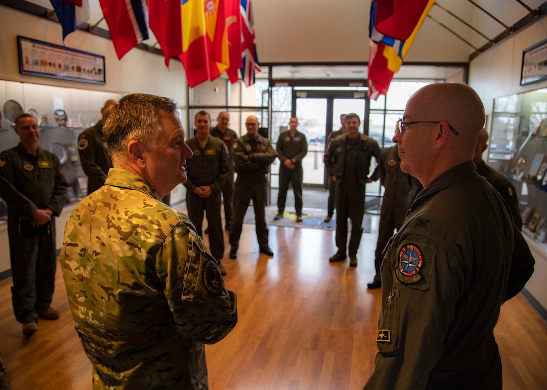 AETC Command Team visits Sheppard AFB