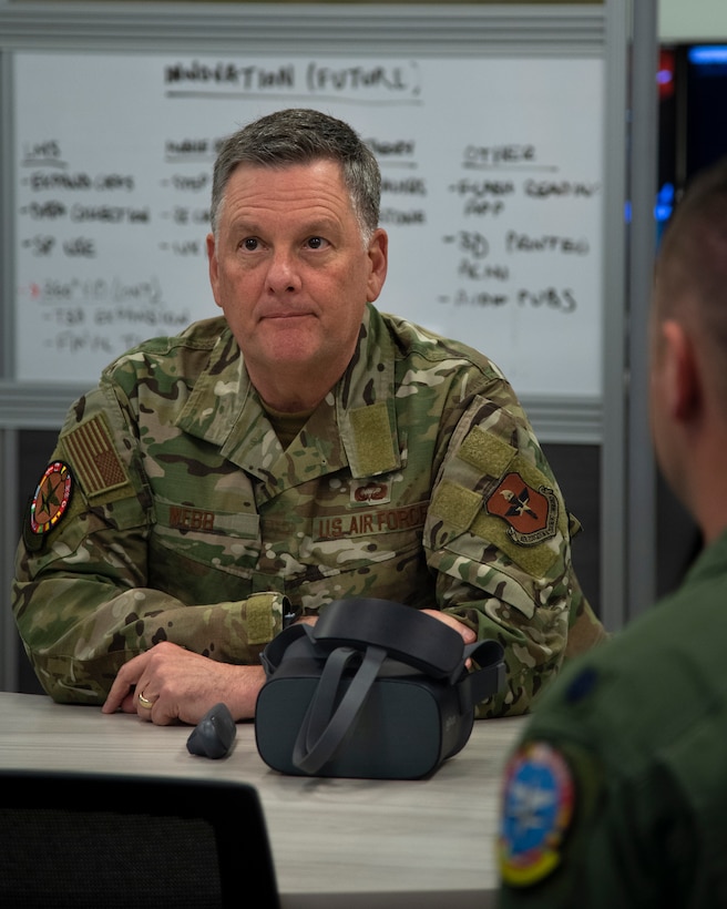 AETC Command Team visits Sheppard AFB