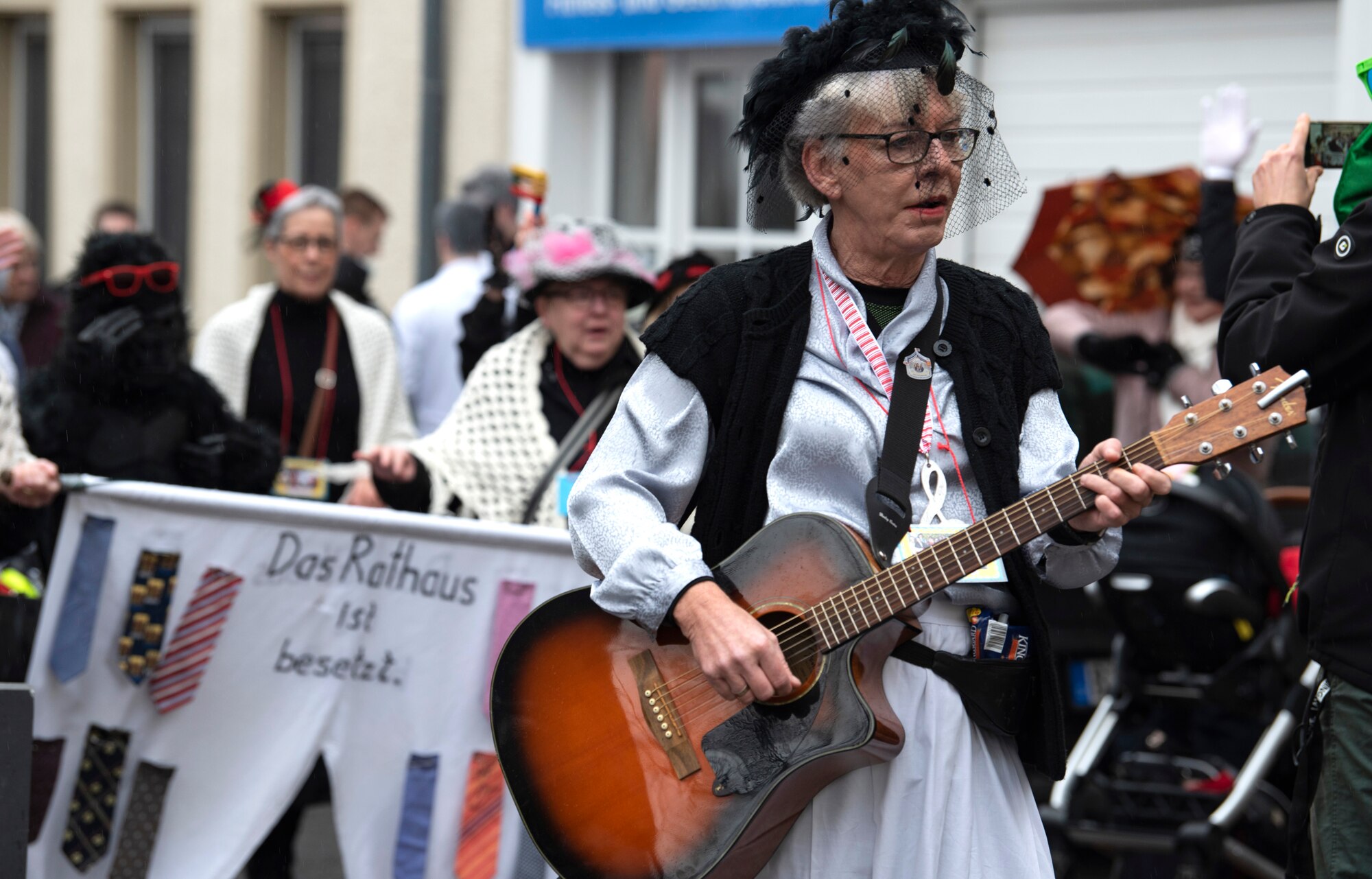 Bitburg residents celebrate Fasching with Saber Nation