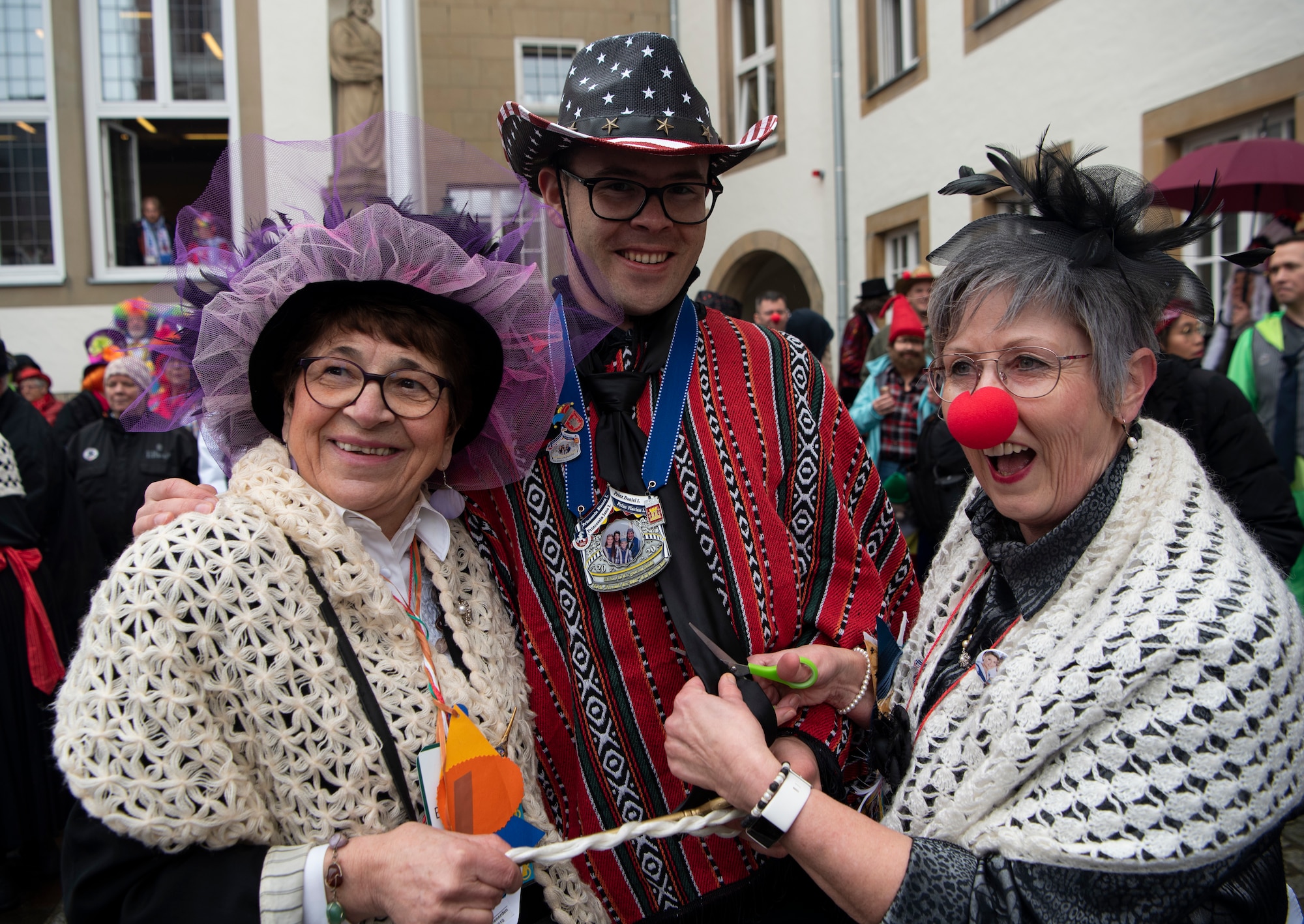Bitburg residents celebrate Fasching with Saber Nation