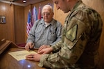 At the age of 79, David Jager is likely the oldest enlistment in Utah National Guard history. Jager’s military career began May 6, 1963, in Salt Lake City, at the age of 28, but he didn’t actually swear-in until Feb. 20, 2020, almost 57 years later.