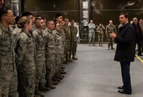 SECDEF visits Minot AFB