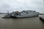 The U.S. Navy's 12th Expeditionary Fast Transport (EPF) vessel, the future USNS Newport (EPF 12), was launched at Austal USA's shipyard in Mobile, Alabama, Feb. 20. EPFs support a variety of missions including overseas contingency operations, humanitarian assistance and disaster relief, support of special operations forces, theater security cooperation activities and emerging joint sea-basing concepts.