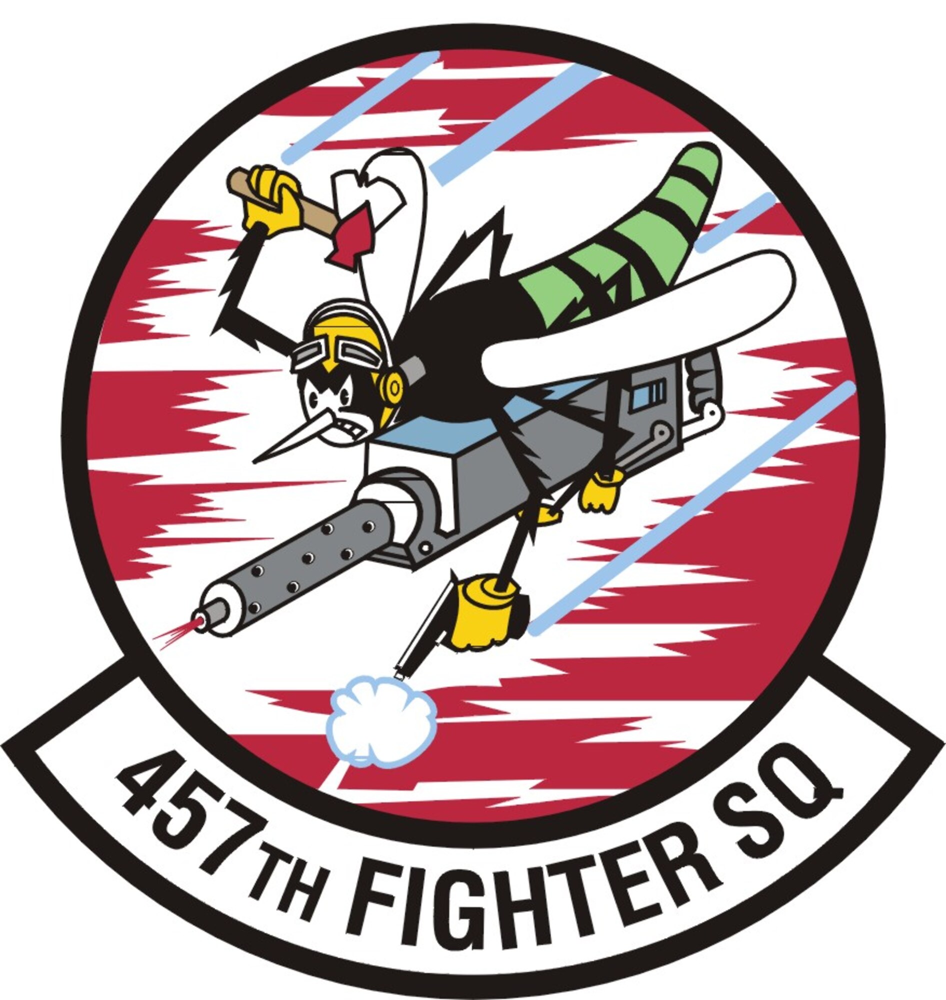 457th Fighter Squadron Patch