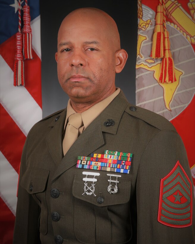 12th Marine Corps District, Recruiting Station San Diego Sergeant Major, SgtMaj Wilmer Viera
