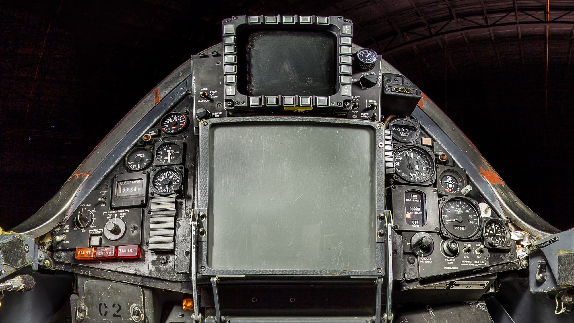 Lockheed SR-71A cockpit