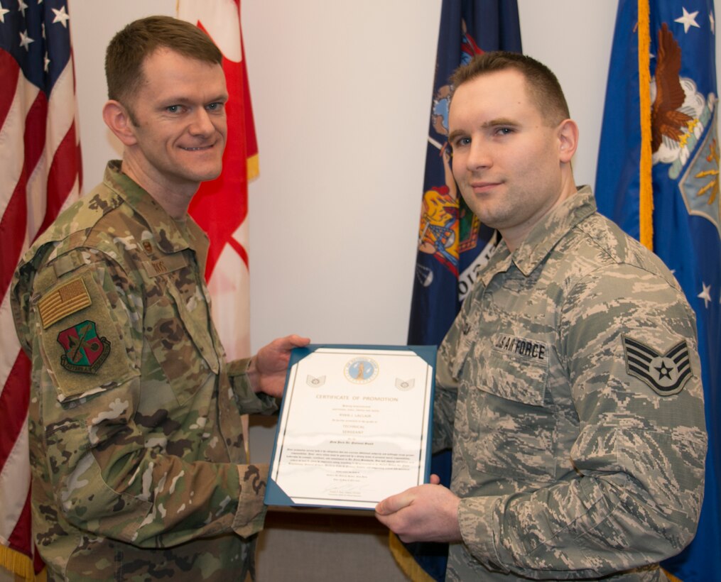 LaClair Promoted to Tech Sgt