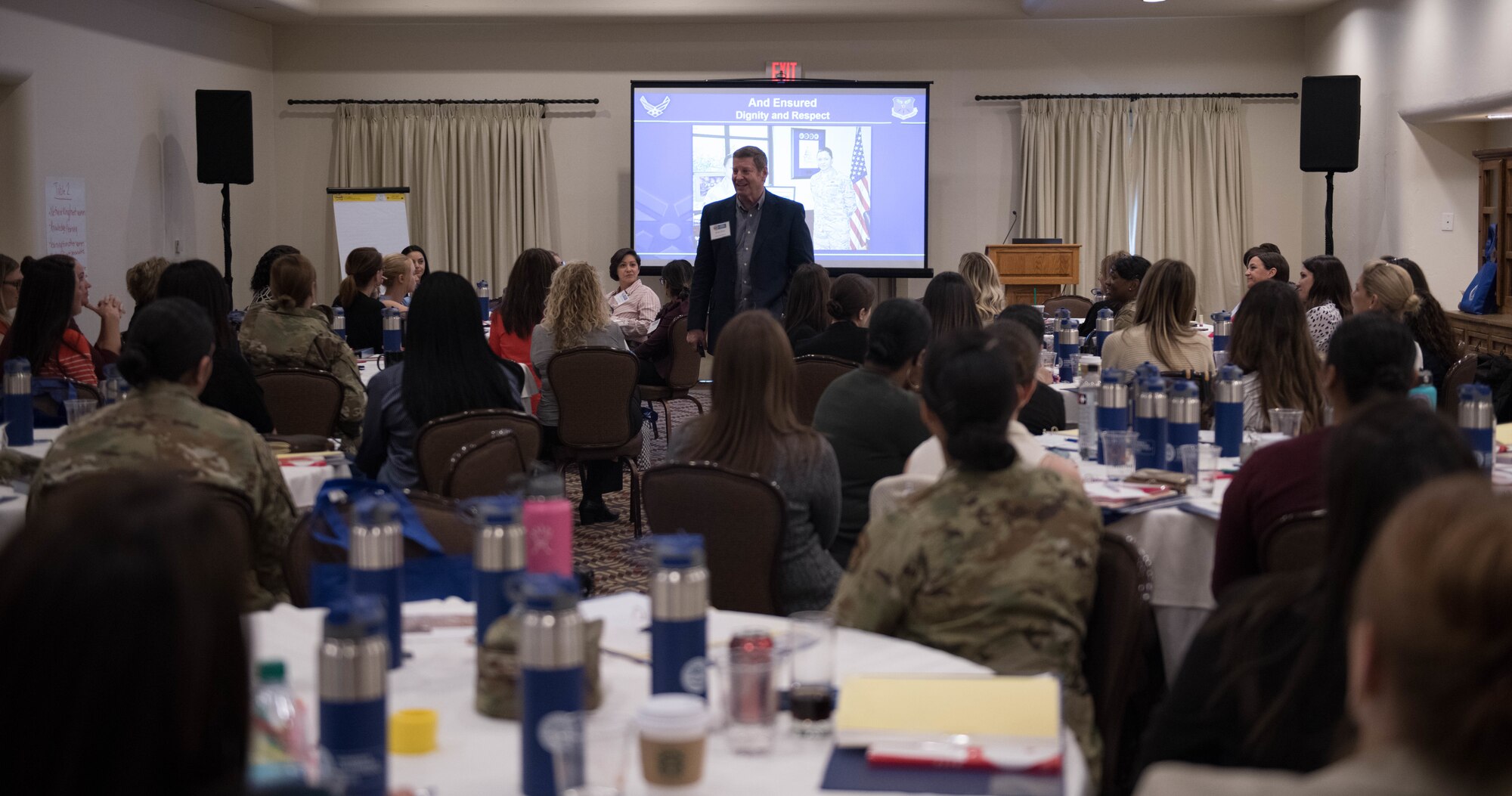 Female Airmen gain skills during leadership seminar