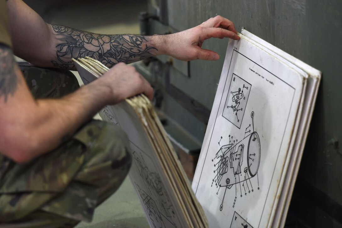 Spangdahlem augmentees learn F-16 fuel-tank build up